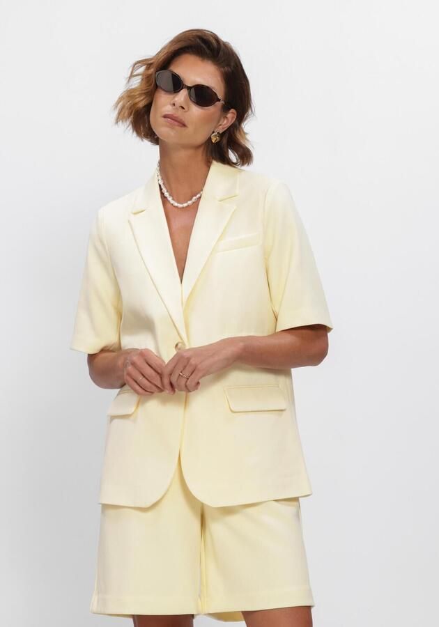 Y.A.S. YAS Dames Blazers Yaslikka 2 4 Tunnel Blazer S. Geel