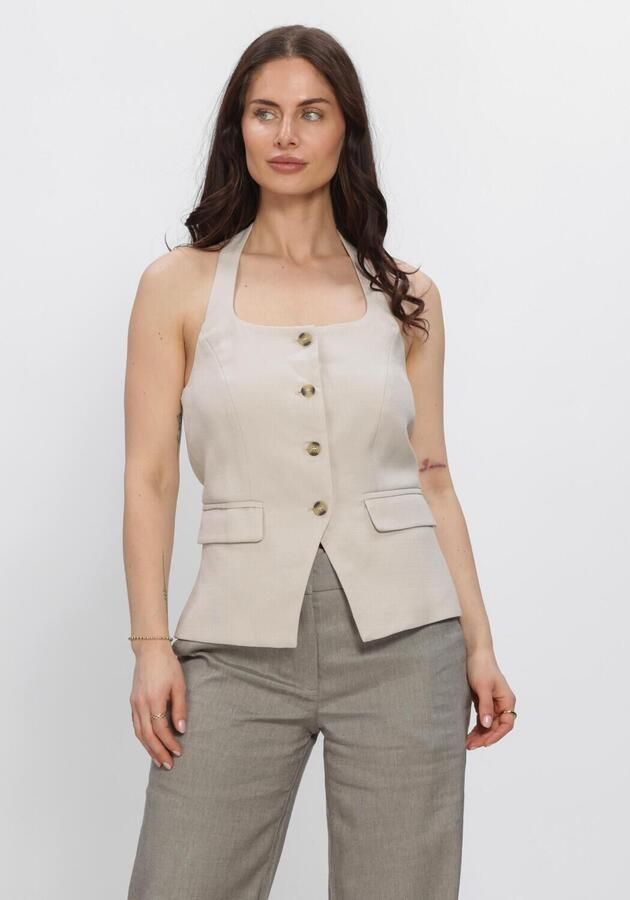 Y.A.S. YAS Dames Blazers Yasmilda Sl Vest Beige