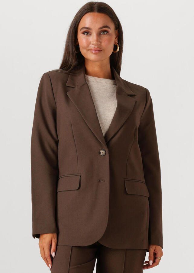 Y.A.S. YAS Dames Blazers Yasreemaj Ls Blazer Noos Bruin