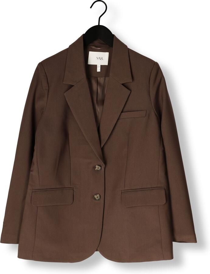 Y.A.S. YAS Dames Blazers Yasreemaj Ls Blazer Noos Bruin - Foto 2