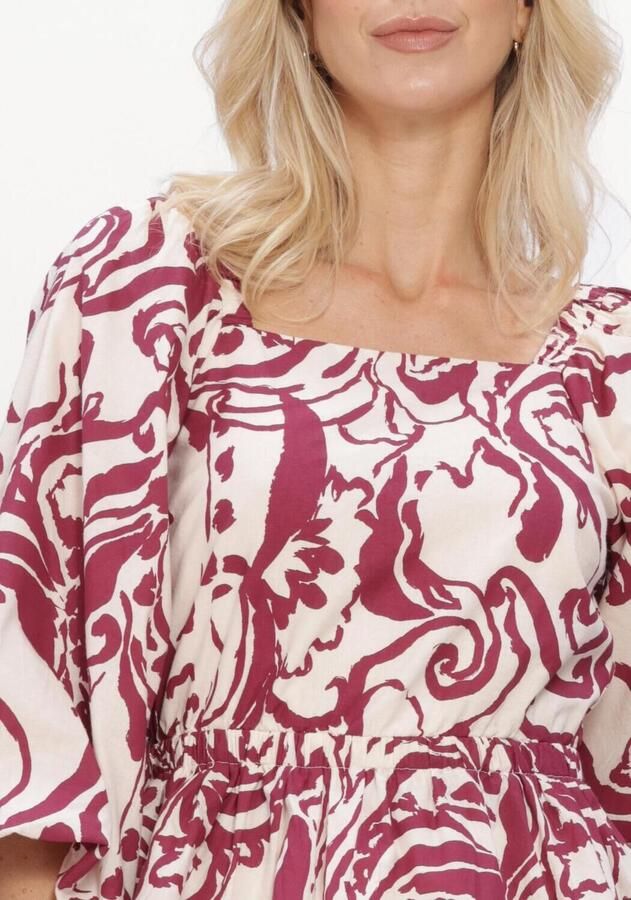 Y.A.S. YAS Dames Blouses Yasfleur 3 4 Top S. Bordeaux - Foto 3