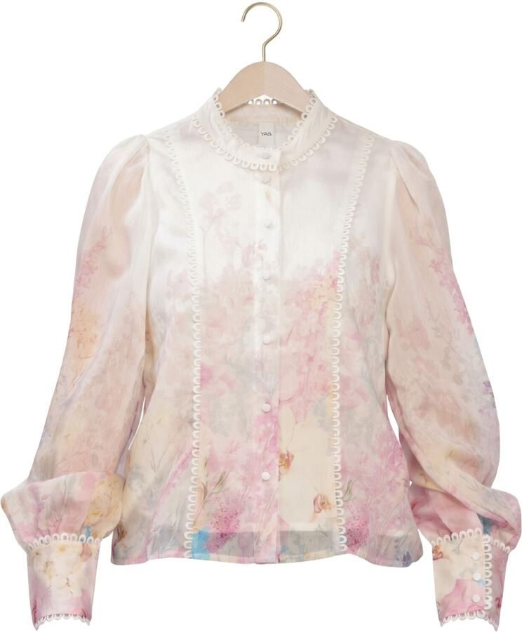 Y.A.S. YAS Dames Blouses Yasflorence Ls Shirt Multi - Foto 2