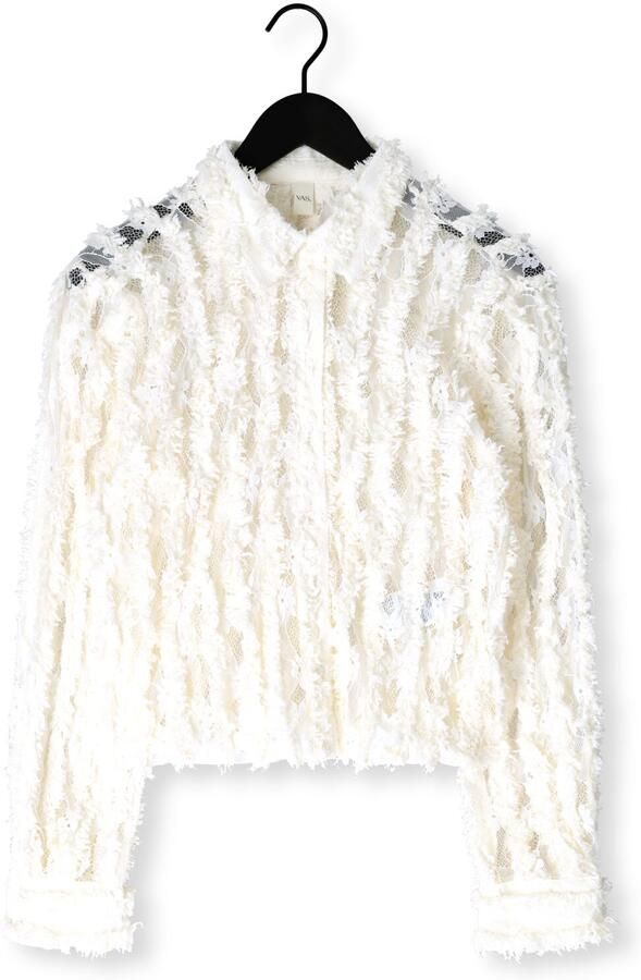 Y.A.S. YAS Dames Blouses Yasfrayly Ls Shirt Gebroken Wit - Foto 4
