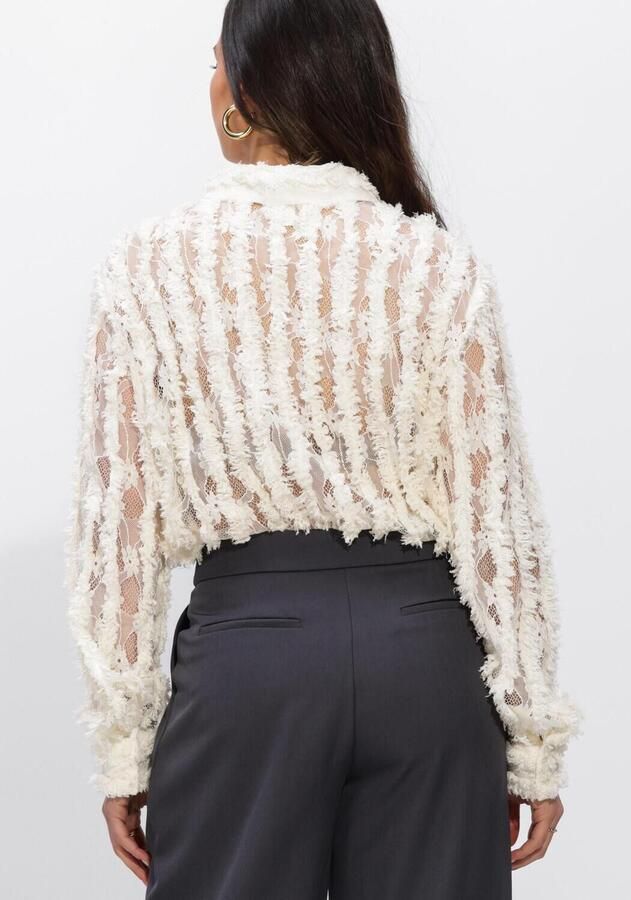 Y.A.S. YAS Dames Blouses Yasfrayly Ls Shirt Gebroken Wit - Foto 2