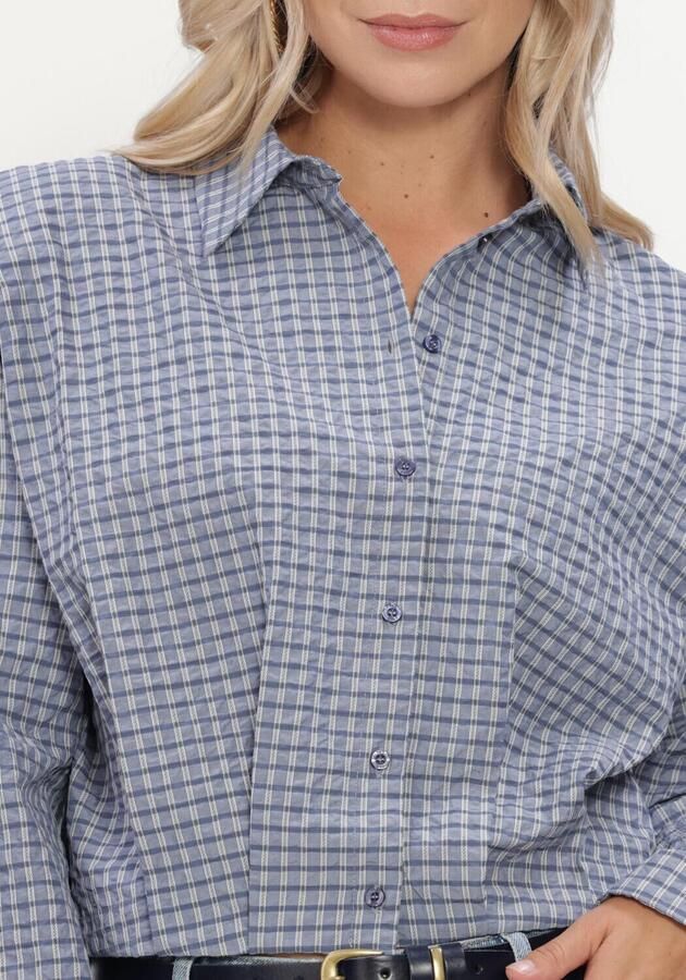 Y.A.S. YAS Dames Blouses Yasgilla Ls Shirt Story Blauw - Foto 4