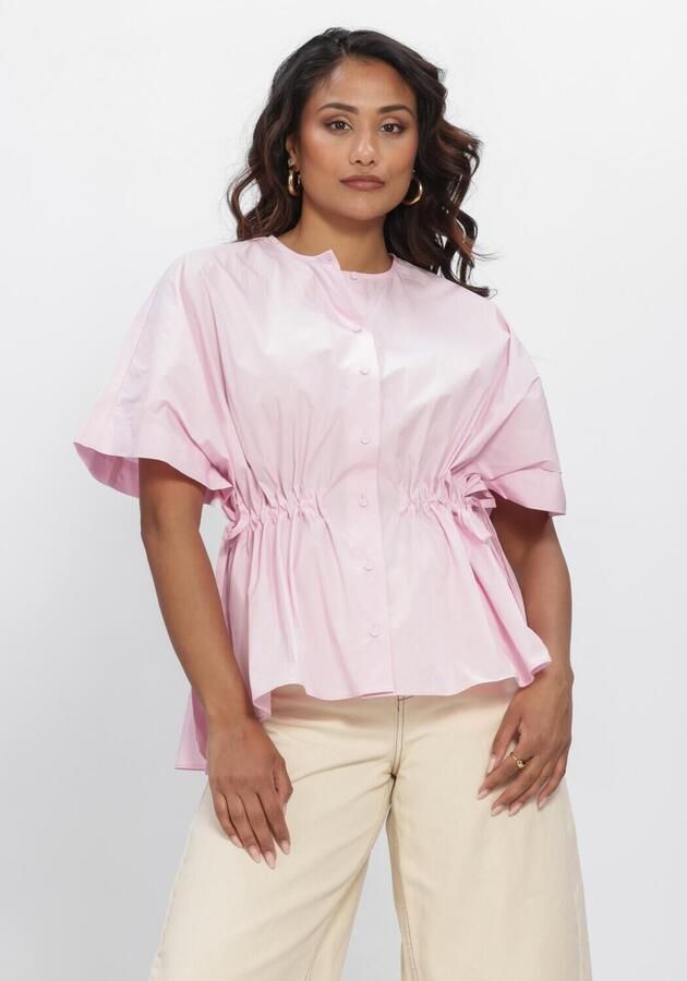 Y.A.S. YAS Dames Blouses Yaskatta Ss Shirt Lichtroze