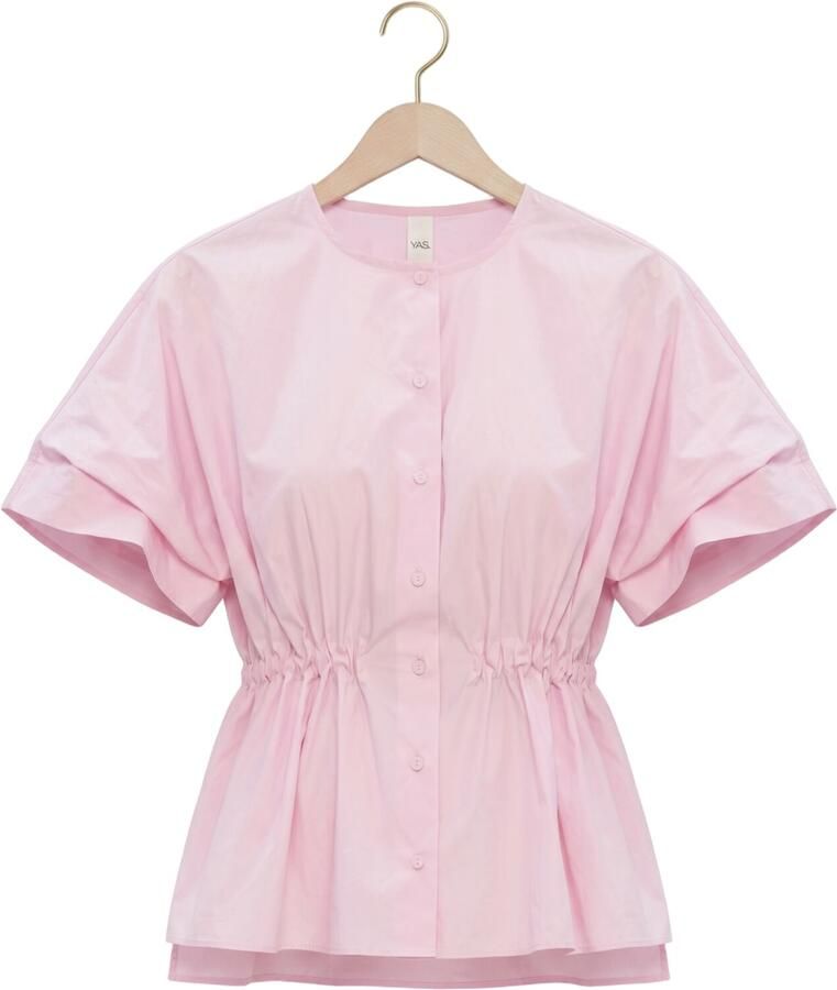 Y.A.S. YAS Dames Blouses Yaskatta Ss Shirt Lichtroze - Foto 2