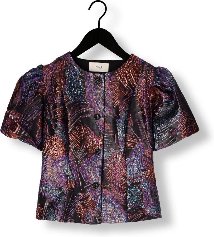 Y.A.S. YAS Dames Blouses Yasmadonna Ss Top Multi - Foto 2