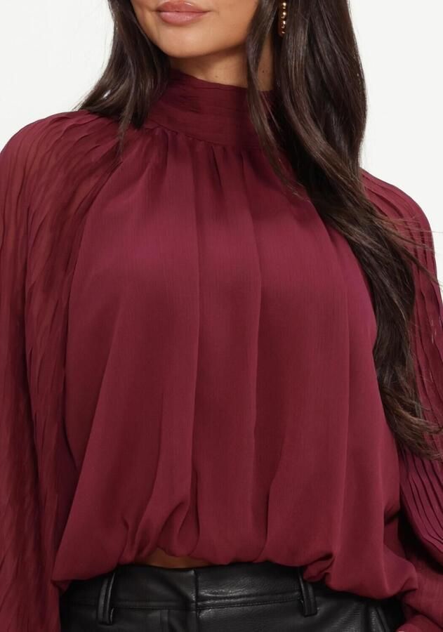 Y.A.S. YAS Dames Blouses Yasolera Ls Top S. Bordeaux - Foto 3