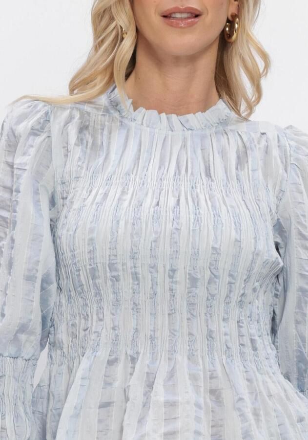 YAS Blouse in getailleerd model met smokdetails model 'RAVA' - Foto 3