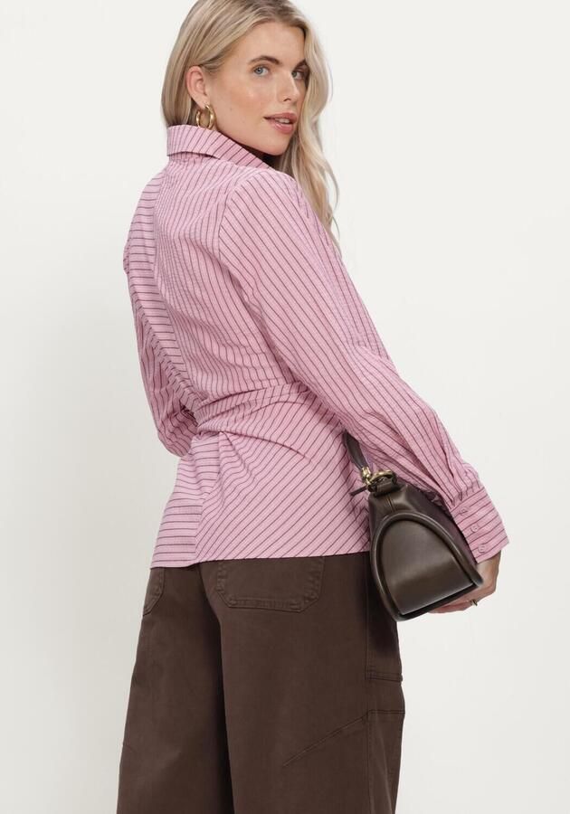Y.A.S. YAS Dames Blouses Yasrayly Esta Ls Tie Shirt Roze - Foto 2