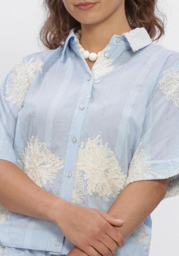 YAS regular fit overhemdblouse van viscosemix model 'Kana' - Foto 4