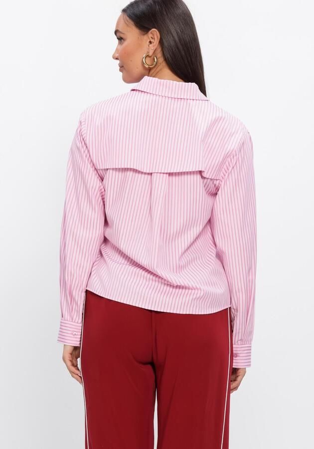 YAS Regular fit overhemdblouse met viscosegehalte model 'WITO' - Foto 2