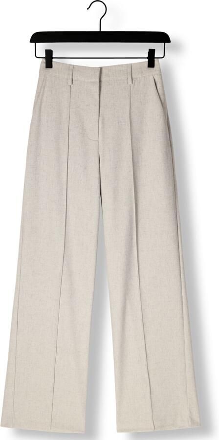 YAS Wide leg stoffen broek met vaste persplooien model 'RIU' - Foto 4