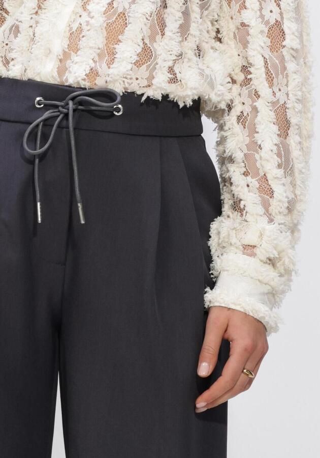 Y.A.S. YAS Dames Broeken Yascarivo Hmw Wide Pant Donkergrijs - Foto 3