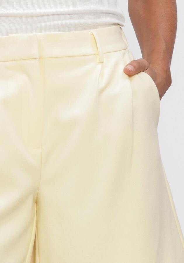 Y.A.S. YAS Dames Broeken Yaslikka Mw Shorts S Creme - Foto 4