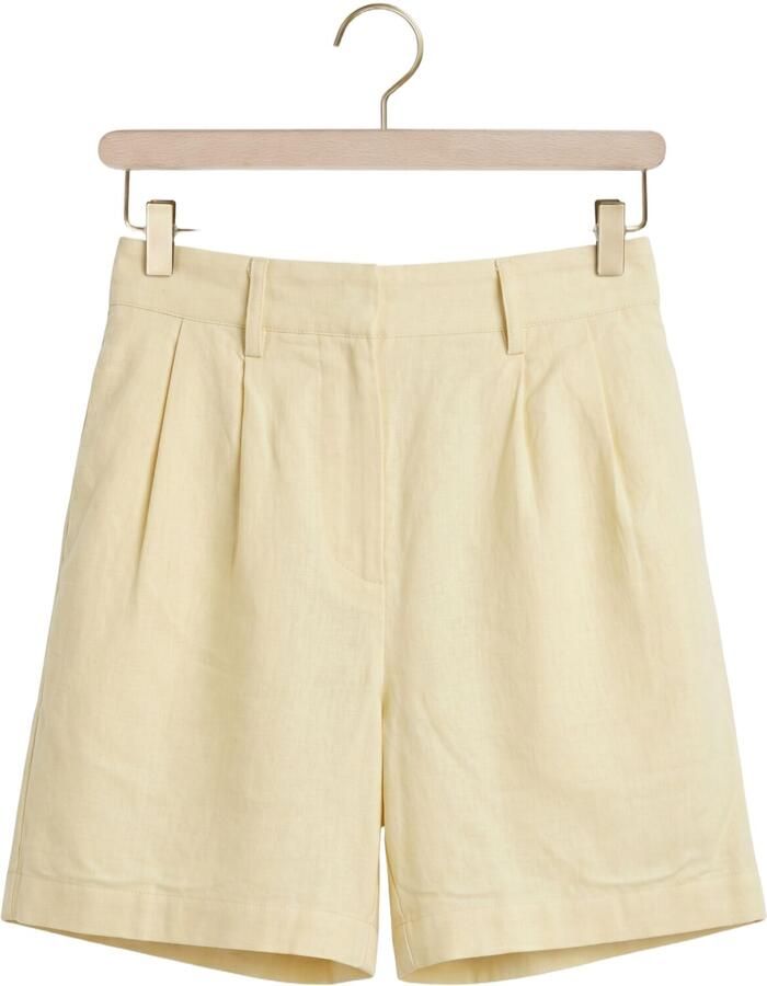 Y.A.S. YAS Dames Broeken Yaslirma Hw Shorts Geel - Foto 2