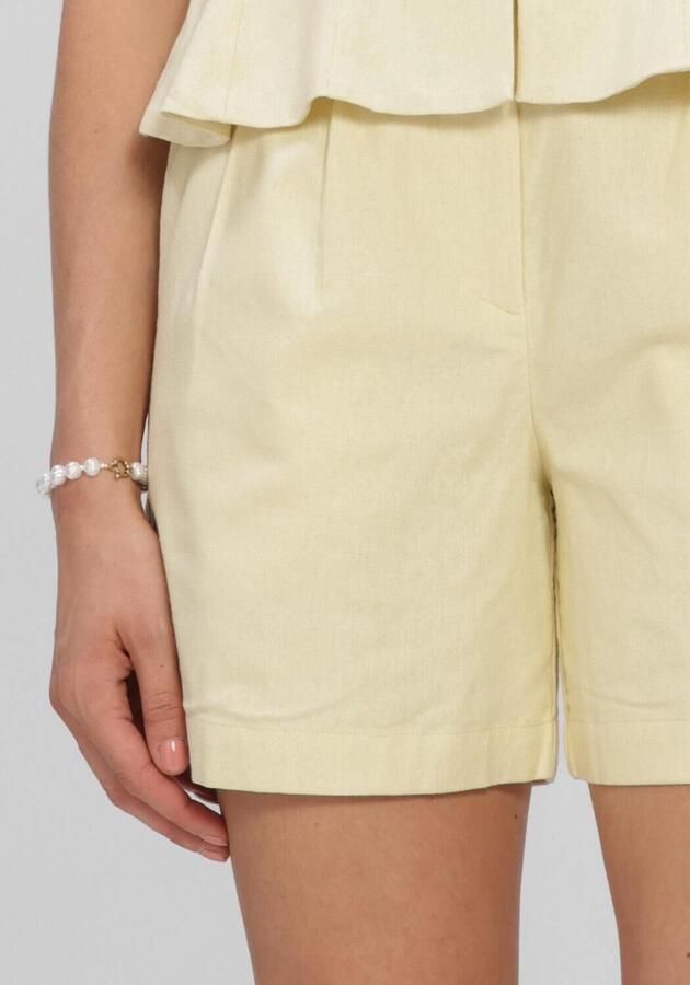 Y.A.S. YAS Dames Broeken Yaslirma Hw Shorts Geel - Foto 4