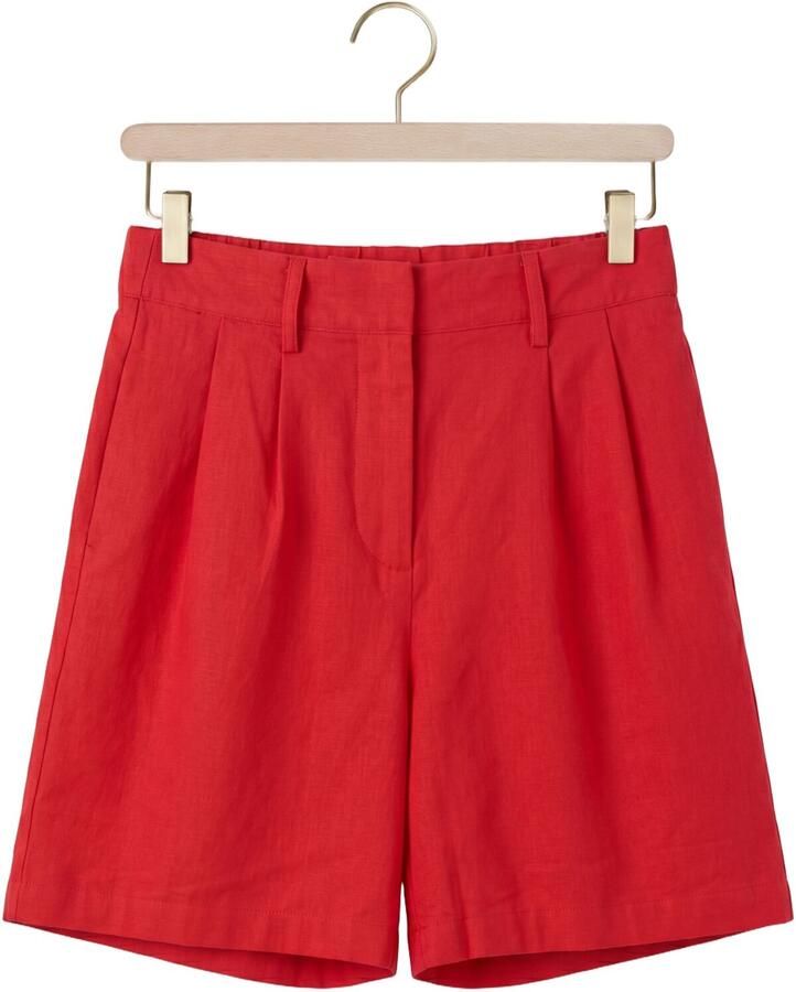 Y.A.S. YAS Dames Broeken Yaslirma Hw Shorts Rood - Foto 2