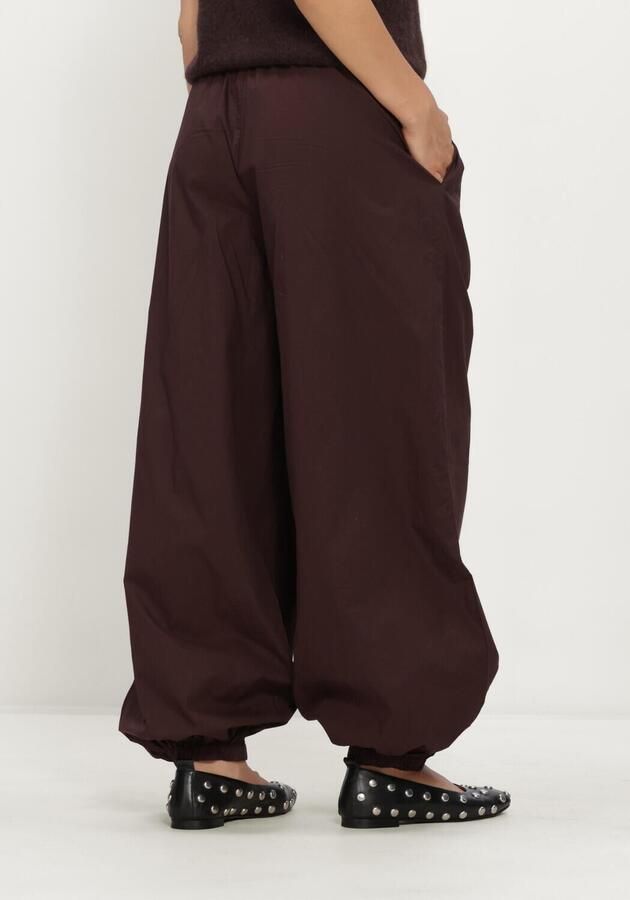 Y.A.S. YAS Dames Broeken Yasmelvo Mw Balloon Pant Bruin - Foto 3