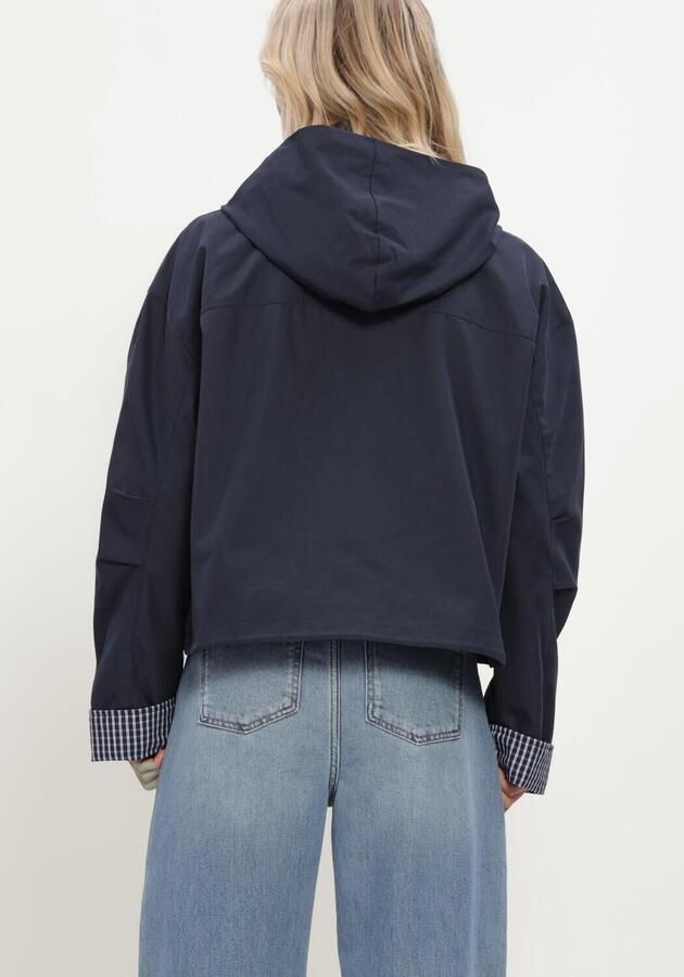 Y.A.S. YAS Dames Jassen Yasanca Ls Hood Jacket S. Story Donkerblauw - Foto 2