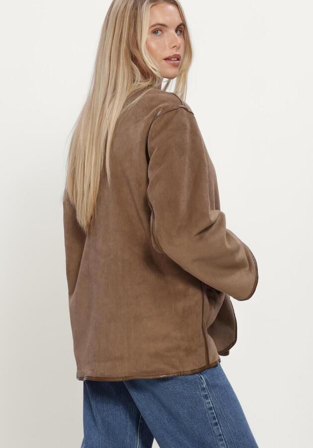 Y.A.S. YAS Dames Jassen Yasosana Ls Reversible Scarf Jacket Bruin - Foto 3