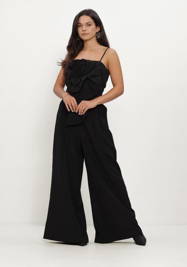 Y.A.S. YAS Dames Jumpsuits Yaslipas Strap Rosette Jumpsuit Zwart