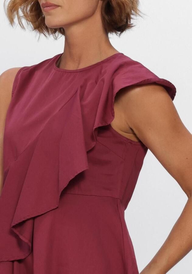 Y.A.S. YAS Dames Jurken Yasbirama Sl Dress S. Bordeaux - Foto 2