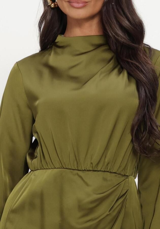 Y.A.S. YAS Dames Jurken Yasbista Ls Dress Groen - Foto 3