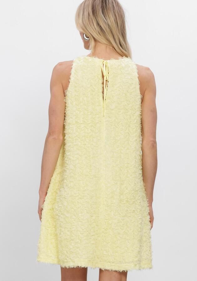 Y.A.S. YAS Dames Jurken Yascrimo Sl Short Dress Geel - Foto 2