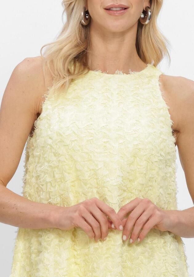Y.A.S. YAS Dames Jurken Yascrimo Sl Short Dress Geel - Foto 3