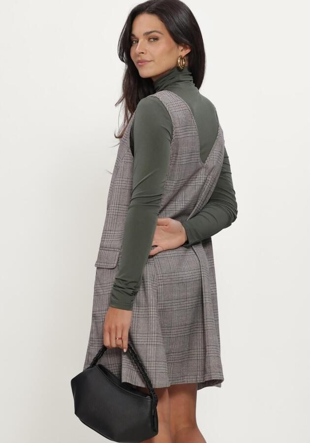 Y.A.S. YAS Dames Jurken Yasdakota Sl Wide Spencer Dress Bruin - Foto 2