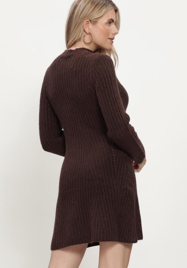 Y.A.S. YAS Dames Jurken Yasdolly Ls Knit Dress Bruin - Foto 2