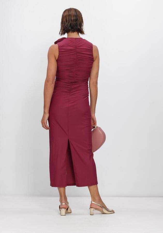 Y.A.S. YAS Dames Jurken Yasdona Sl Long Dress Bordeaux - Foto 2