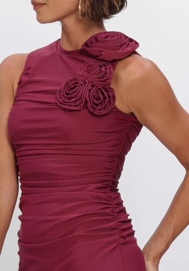 Y.A.S. YAS Dames Jurken Yasdona Sl Long Dress Bordeaux - Foto 3