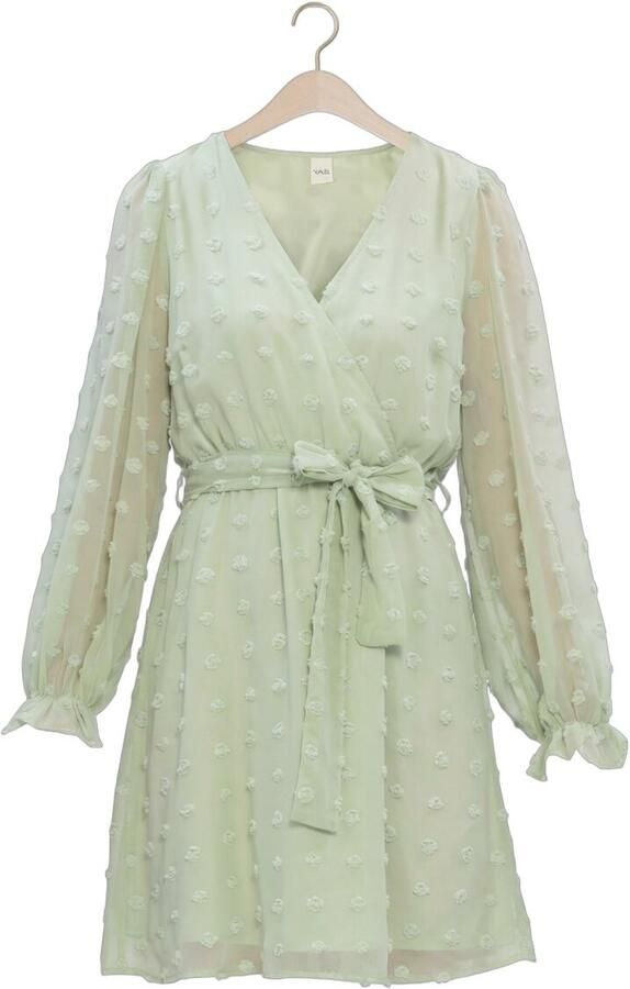 Y.A.S. YAS Dames Jurken Yasdottie Ls Wrap Dress Mint - Foto 4