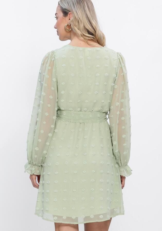 Y.A.S. YAS Dames Jurken Yasdottie Ls Wrap Dress Mint - Foto 2