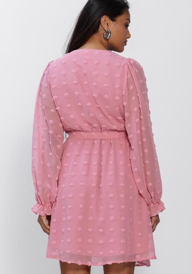 Y.A.S. YAS Dames Jurken Yasdottie Ls Wrap Dress Roze - Foto 2