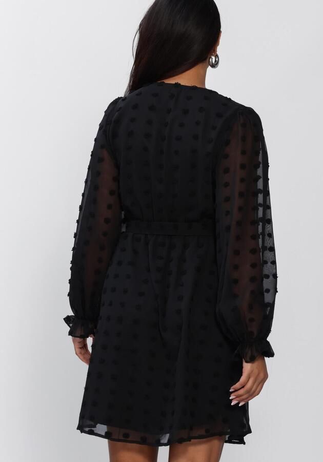 Y.A.S. YAS Dames Jurken Yasdottie Ls Wrap Dress Zwart - Foto 3