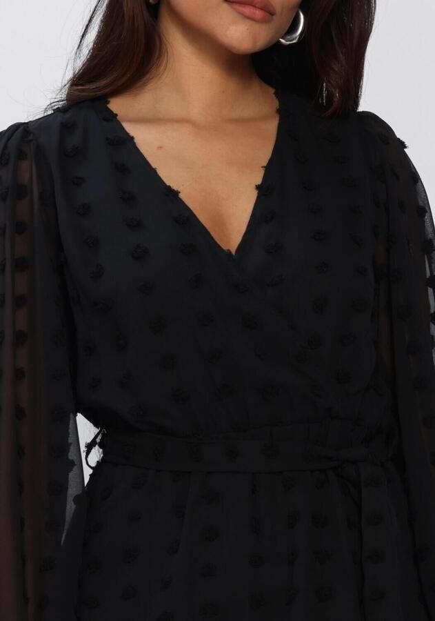 Y.A.S. YAS Dames Jurken Yasdottie Ls Wrap Dress Zwart - Foto 2