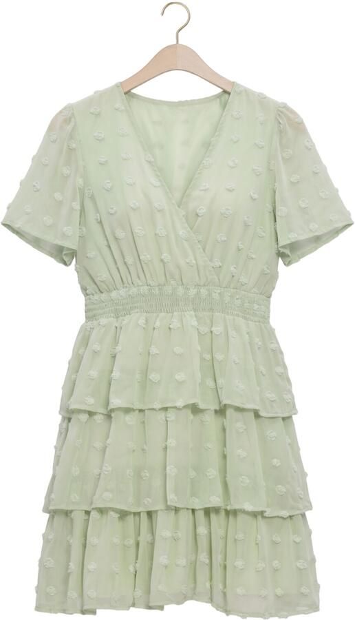 Y.A.S. YAS Dames Jurken Yasdottie Ss Dress Mint - Foto 4