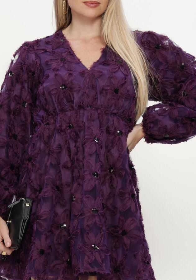 Y.A.S. YAS Dames Jurken Yasfazilla Ls Dress S Paars - Foto 3