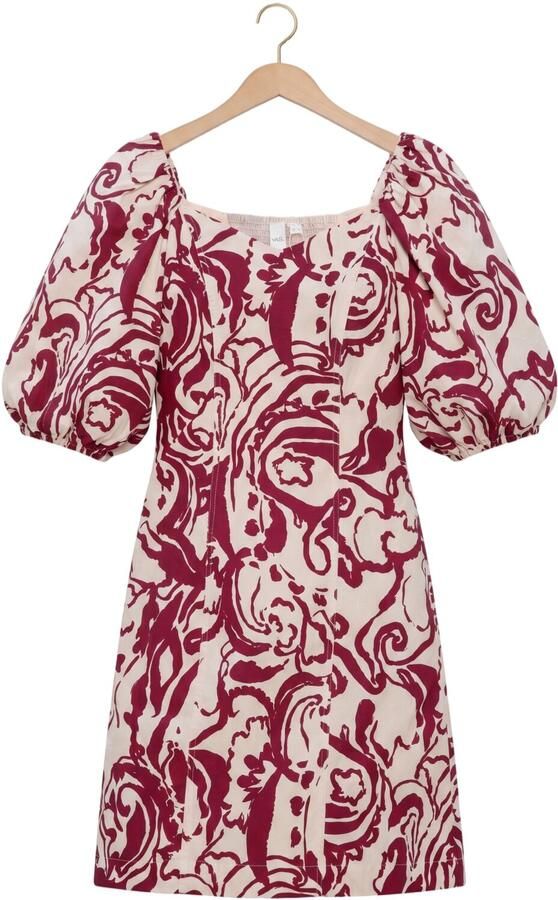Y.A.S. YAS Dames Jurken Yasfleur 2 4 Dress S. Creme - Foto 4