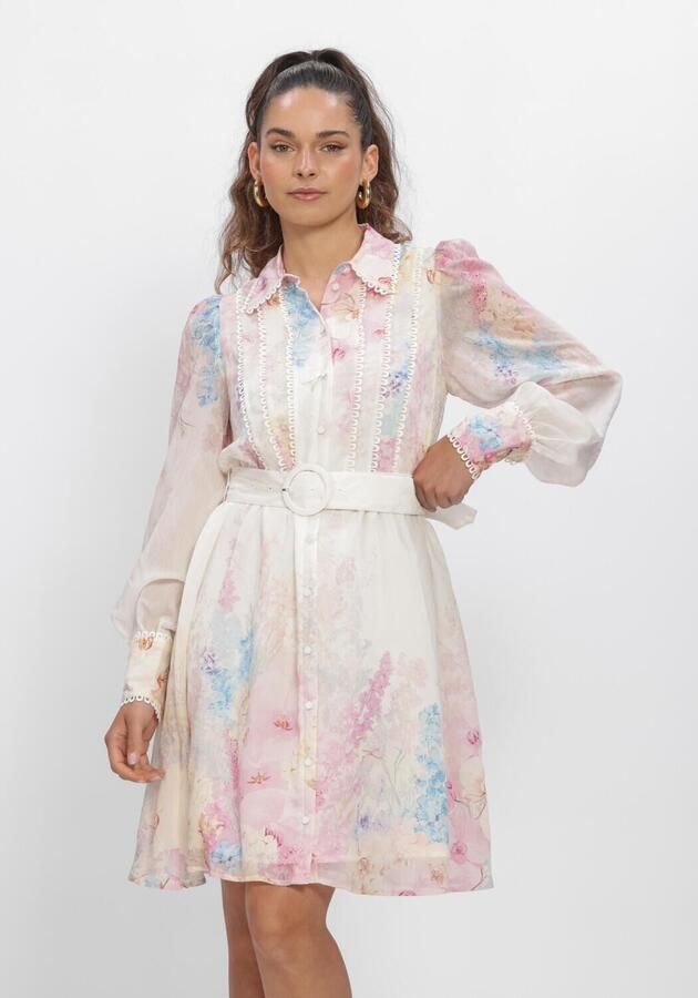 Y.A.S. YAS Dames Jurken Yasflorence Ls Dress S. Multi