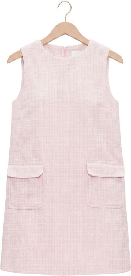 Y.A.S. YAS Dames Jurken Yasjose Sl Boucle Dress Lichtroze - Foto 4