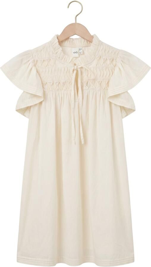 Y.A.S. YAS Dames Jurken Yaslura Ss Dress S. Noos Gebroken Wit - Foto 4