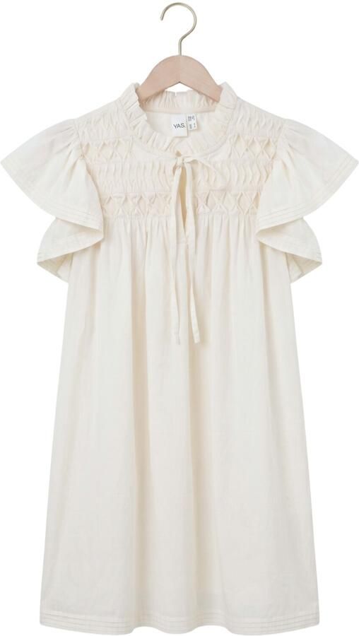 Y.A.S. YAS Dames Jurken Yaslura Ss Dress S. Noos Gebroken Wit - Foto 4