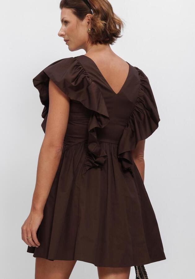 Y.A.S. YAS Dames Jurken Yasmagly Sl Dress Bruin - Foto 3