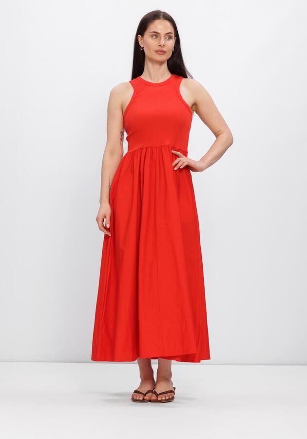 Y.A.S. YAS Dames Jurken Yasmira Sl Long Dress Rood
