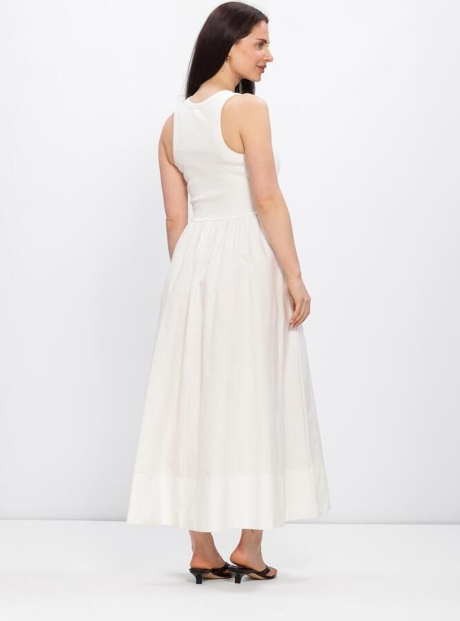 Y.A.S. YAS Dames Jurken Yasmira Sl Long Dress Wit - Foto 2